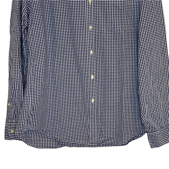 J. Crew Micro Checked long Sleeve Button Down Men’s Shirt Sz XL - Picture 4 of 13